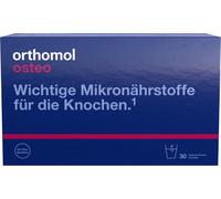 Orthomol Osteo - Micronutriments pour les os - Complément alimentaire avec les vitamines C, D et K et du zinc, 30 portions quotidiennes