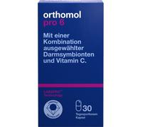 Orthomol Pro 6 - avec une combinaison de symbiotes intestinaux sélectionnés et de vitamine C, 30 portions journalières