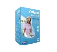 Orthonat - Calceo Force 3 - Complément Alimentaire Capital Osseux - A Base de Collagène Marin (564 mg par Comprimé), de Calcium (436,8 mg) et de Magnésium (137,5 mg) - 60 Comprimés