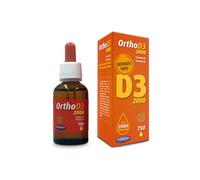Orthonat - D3 2000 UI - Complément Alimentaire Immunité et Structure Osseuse - 50 g de Vitamine D3 par Goutte - 750 Gouttes.