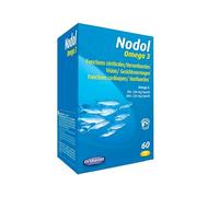 Orthonat - Nodol Oméga 3 - Complément Alimentaire Fonctions Cérébrales, Vision, Fonctions Cardiaques - 1000 mg d’Huile de Poisson par Gélule, dont 330 mg d’EPA et 220 mg de DHA - 60 Capsules