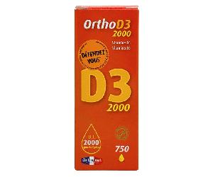 Orthonat Ortho D3 2000 750 gouttes 30ml