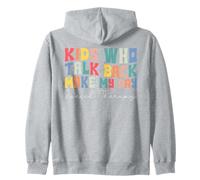 Orthophonie Communication Joyeuse pour Enfants Sweat à Capuche