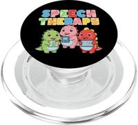 Orthophonie Dinosaure Speeh Language Pathology SLP PopSockets PopGrip pour MagSafe