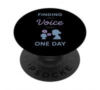 Orthophonie Maman Défenseur Non Verbal des pensions Alimentaires pour Enfants PopSockets PopGrip Adhésif