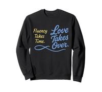 Orthophonie Maman Défenseur Non Verbal des pensions Alimentaires pour Enfants Sweatshirt