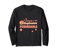 Orthophoniste Formidable Cadeau Metier Passion Manche Longue