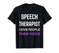 Orthophoniste I Give People Their Voice SLP T-Shirt