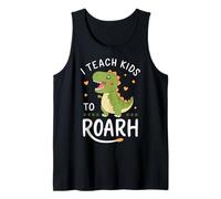 Orthophoniste I Teach Kids to Roar Dinosaur Débardeur