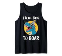 Orthophoniste I Teach Kids to Roar Dinosaur Débardeur