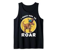 Orthophoniste I Teach Kids to Roar Dinosaur Débardeur