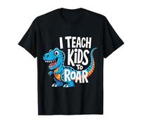 Orthophoniste I Teach Kids to Roar Dinosaur Dino T-Shirt
