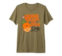 Orthophoniste Orange, Professeur d'orthophonie, Vous êtes Content Que ce Soit la Journée de la Parole ? T-Shirt Haut de Gamme