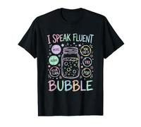 Orthophoniste Parlez Fluent Bubble SLP Therapy T-Shirt Graphique avec Valeur