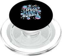 Orthophoniste SLP drôle, Je Parle couramment Une Bulle PopSockets PopGrip pour MagSafe