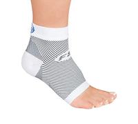Orthosleeve FS6 Manchon de pied | Technologie exclusive de compression à 6 zones | Fasciite plantaire, douleurs au talon et soulagement des gonflements | 1 paire | Garantie 30 jours | Confort 24h/24