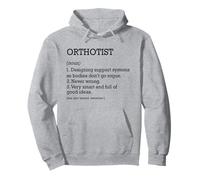 Orthotiste Définition du travail Personnalisé Drôle Orthotiste Sweat à Capuche
