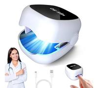 OrthoVital® Sèche-ongles Compact - Appareil de Séchage Rapide pour Vernis et Ongles - Design Nomade avec Technologie Douce - Idéal pour Manucure à Domicile et Voyage (B Blanc)