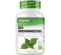 Ortie bio - 240 gélules - fortement dosé avec 1000mg par portion journalière - extrait d'ortie 10:1 de qualité biologique certifiée - végétalien