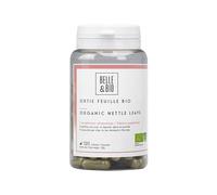 FORTIFIANT CHEVEUX & ONGLES - Ortie Feuille Bio certifiée Ecocert - 120 gélules - Cure 1 mois - Complément Alimentaire BELLE&BIO - Fabriqué en France