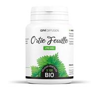 Ortie partie aérienne BIO | 630 mg/jour | Contient du silicium | Sans Additif | 100 Gélules Végétales