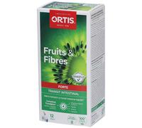 Ortis Fruits & Fibres Regular transit intestinal femme enceinte 12 sticks