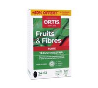 Ortis Fruits & Fibres Forte Transit Intestinal 24+12comp