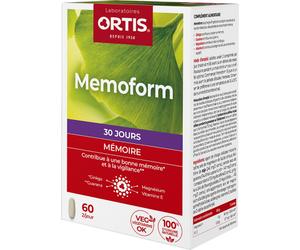 Ortis Memoform Exam Complément Alimentaire Pour La Mémoire 60 Comprimés