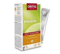 Ortis Minacia Forte Gel à Boire Soulage les Remontées Acides et Apaise l'Estomac 12 sticks