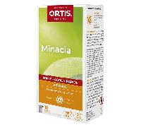 Ortis Minacia Forte Gel à Boire Soulage les Remontées Acides et Apaise l'Estomac 12 sticks