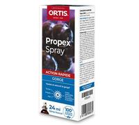 Ortis Propex Spray Gorge Apaise et Adoucit en Cas de Voies Respiratoires Irritées 24ml