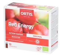 Ortis® Red Energy Ampoule(S) Buvable(S) 10x15 ml