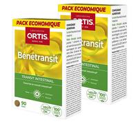 Ortis Transit Intestinal Benetransit Pack Eco 90 comprimés - Lot de 2
