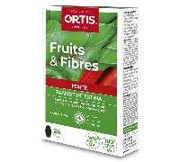 Ortis Fruits & Fibres Forte Transit Intestinal 24 Comprimés