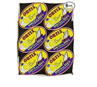 Ortiz Bonito Del Norte Lot de 6 boîtes ovales de thon dans huile d'olive 112 g