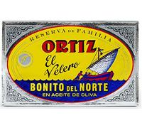Ortiz Bonito del Norte Reserva de Familia Lot de 10 sachets de thon blanc à l'huile d'olive 112 g
