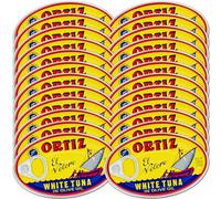 Ortiz Magnifique thon nordique à l'huile d'olive 3,95 oz boîte ovale (espagne) 24 pièces