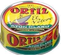 Ortiz Thon Blanc à l'Huile d'Olive, Conserve Premium, 250g