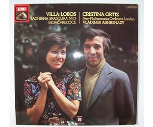 Ortiz - Villa-Lobos. Bachianas Brasileiras Nr.3 .Ashkenazy. EMI. [Vinyl] Heitor Villa-Lobos; Ashkenazy and Ortiz