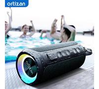 Ortizan X8 Pro haut-parleur Bluetooth étanche Portable boîte de son puissante basse Boost double appairage véritable haut-parleur sans fil TF/AUX in Rose
