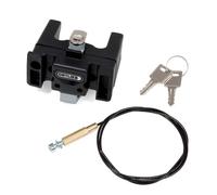 Ortlieb - Set de fixation guidon W. Lock - Avec cadenas - Mixte Noir taille unique 2026