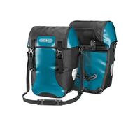 Paire de sacoches de porte bagages ortlieb bike packer classic 40l bleu petrol noir