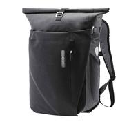 Ortlieb - Sacoche de vélo convertible pour roue arrière - Vario Ps High Visibility 26L Black Reflective - Noir Noir
