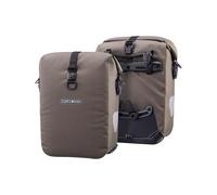 Ortlieb - Sacoches de vélo - Gravel-Pack QL2.1 29L Dark Sand en Nylon - Gris Gris