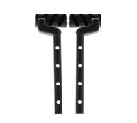 Ortlieb Support Mounting Set Fahrradtaschen Accessoires Taille unique Noir