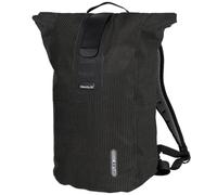 Sac a dos ortlieb velocity high visibility 23l noir reflechissant