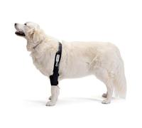 Ortocanis - Attelle Coude Chien - Protection Patte Chien pour Patte Gauche - Arthrite Chronique, Dysplasie et Lésions Cutanées - Aide à Réduire Douleur et Inflammation - Taille : M 16,1-20,5 cm