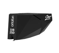 Ortofon 2MR Black LVB 250 - Cellule à aimant mobile | Diamant Shibata nu sur support d'aiguille Boron avec suspension d'aiguille Nanotube | Faible hauteur, pour platine vinyle sans VTA