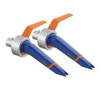 Ortofon Cellules Concorde MKII DJ Pack 2 Bleu et orange