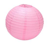 Orton 1 x lanterne chinoise japonaise en papier pour fête de mariage Rose 40 cm
